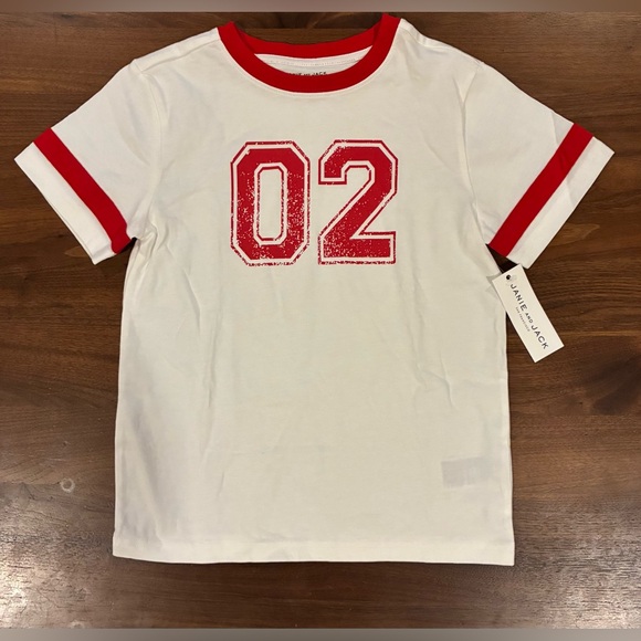 NWT-  Janie and Jack The Athletic Tee - Picture 3 of 6